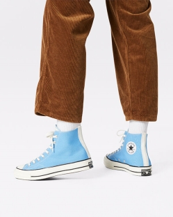 Converse Varsity Remix Chuck 70 Férfi Magasszárú Kék/Fekete | RNVMFGK-HU